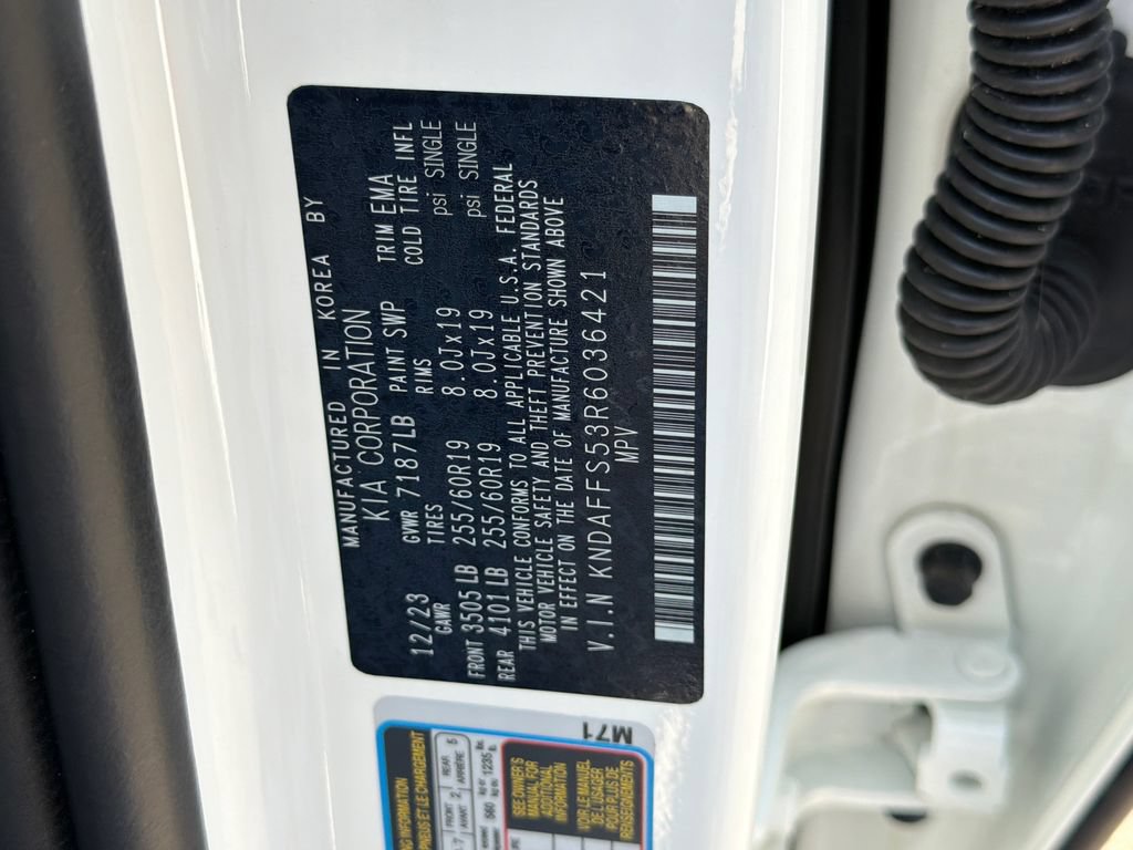 Certified 2024 Kia EV9 Wind AWD/4WD image 37
