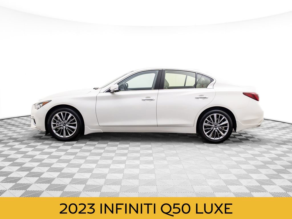 Used 2023 INFINITI Q50 Luxe w/ Cargo Package image 2