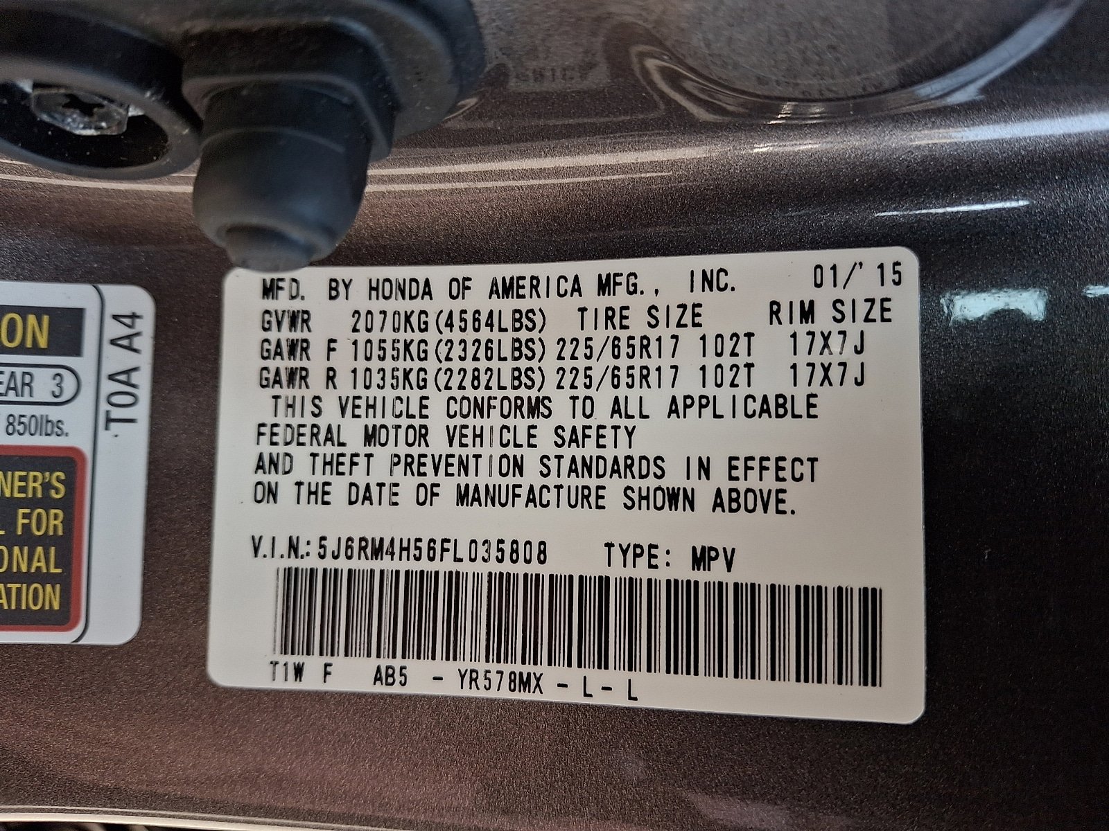 Used 2015 Honda CR-V EX image 27