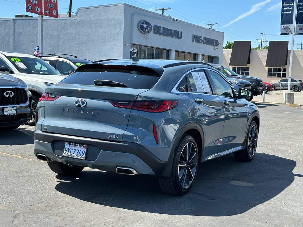 Used 2025 INFINITI QX55 Essential AWD/4WD image 7