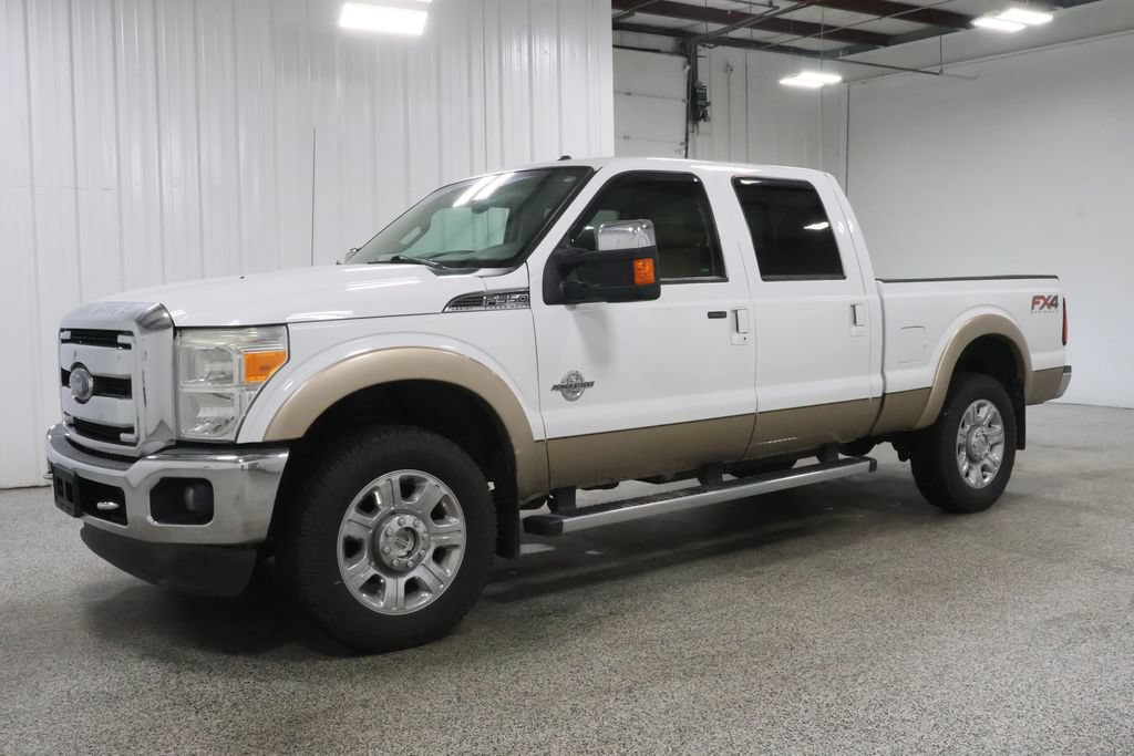 Used 2014 Ford F350 Lariat w/ Lariat Ultimate Package AWD/4WD image 2