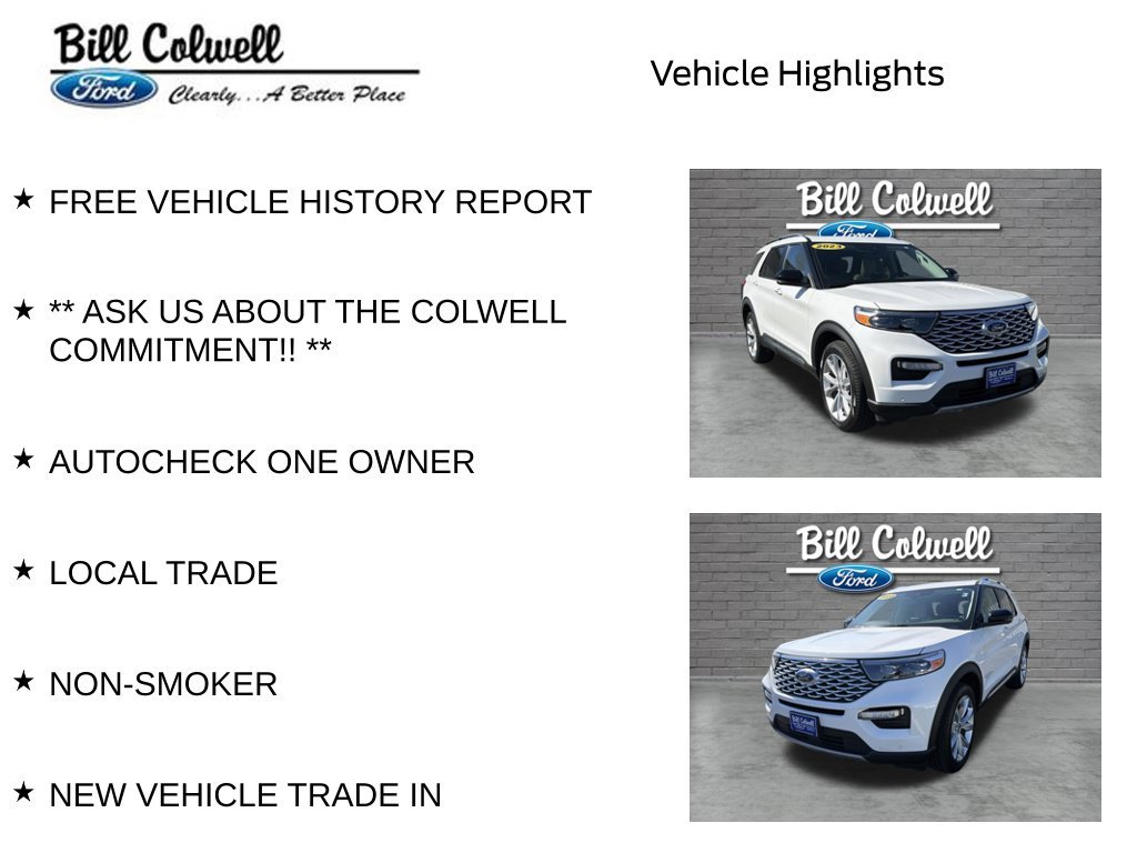 Used 2023 Ford Explorer Platinum w/ Technology Package AWD/4WD image 11