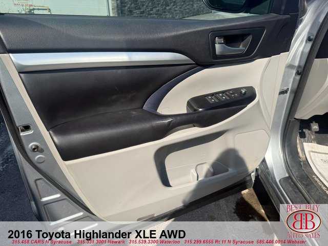 Used 2016 Toyota Highlander XLE w/ Protection Package #3 AWD/4WD image 9