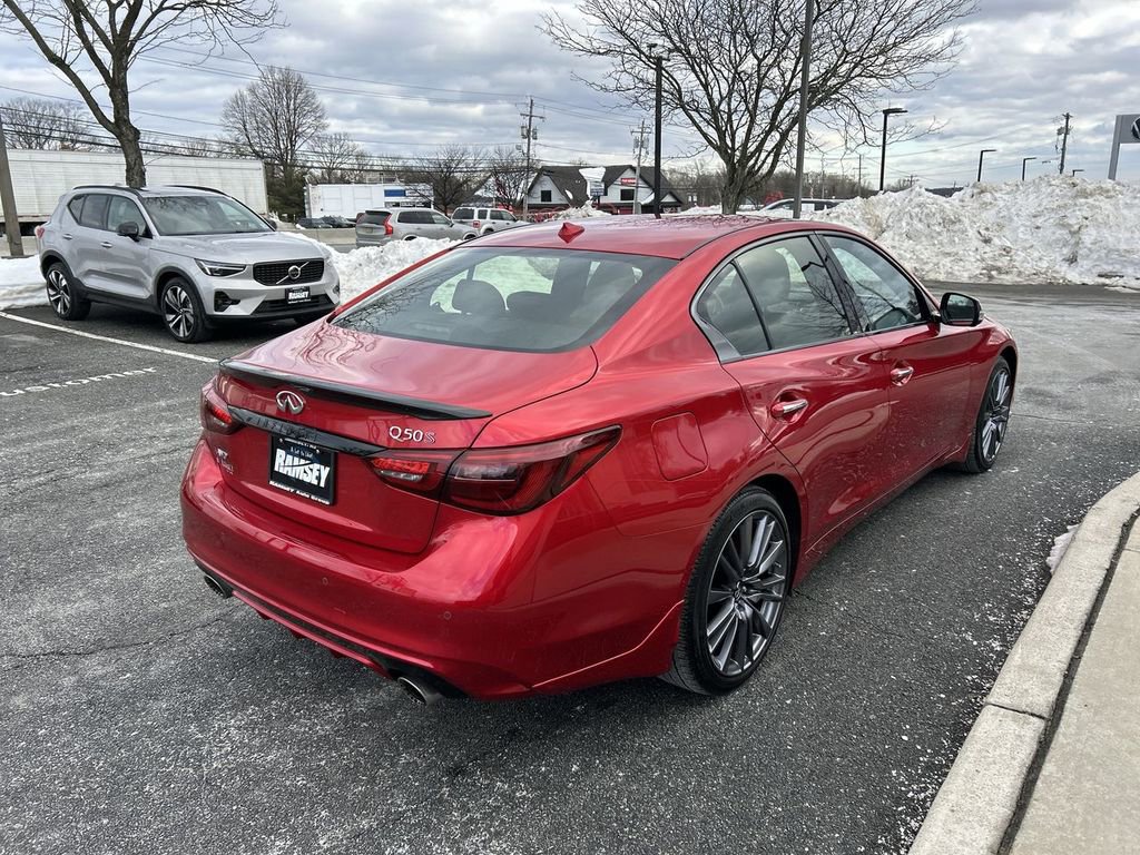 Certified 2024 INFINITI Q50 Red Sport 400 image 8