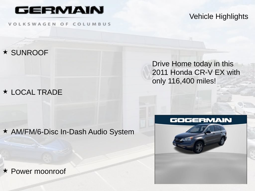 Used 2011 Honda CR-V EX image 4
