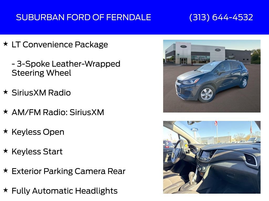 Used 2020 Chevrolet Trax LT w/ LT Convenience Package FWD image 9