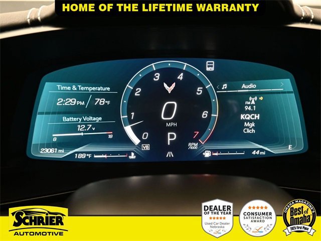 Used 2023 Chevrolet Corvette Stingray Preferred Cpe w/ Stealth Interior Trim Package image 16