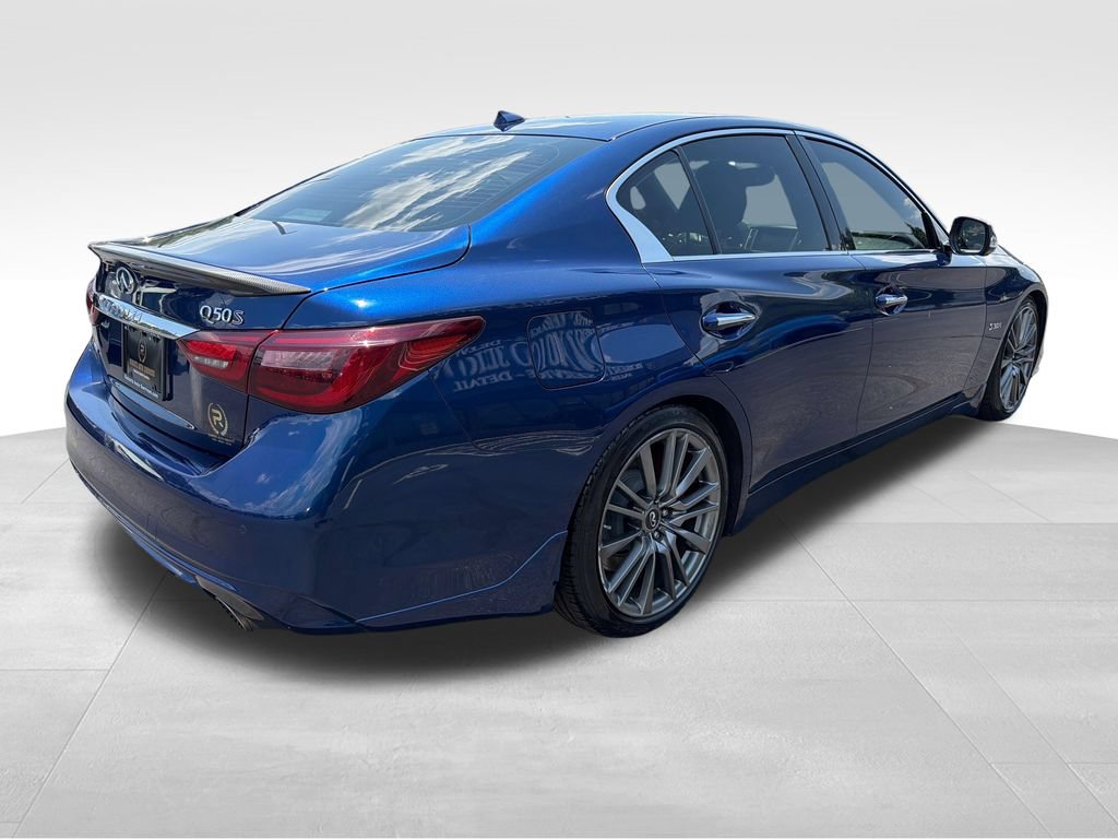 Used 2018 INFINITI Q50 Red Sport 400 w/ Proactive Package AWD/4WD image 5
