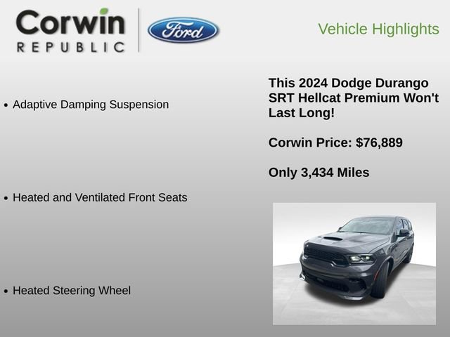 Used 2024 Dodge Durango SRT Hellcat image 12