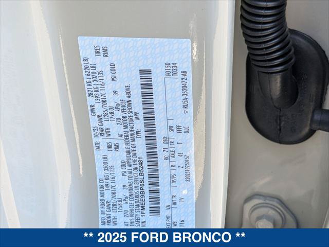 New 2025 Ford Bronco Badlands AWD/4WD image 22