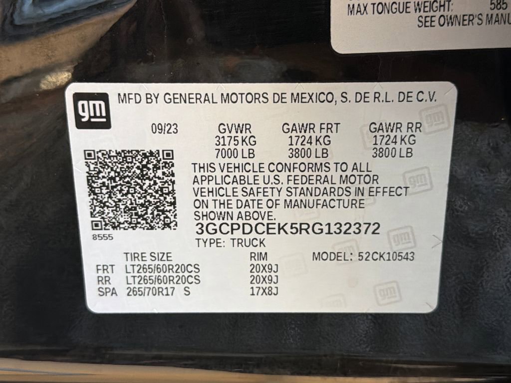 Used 2024 Chevrolet Silverado 1500 Custom Trail Boss image 35