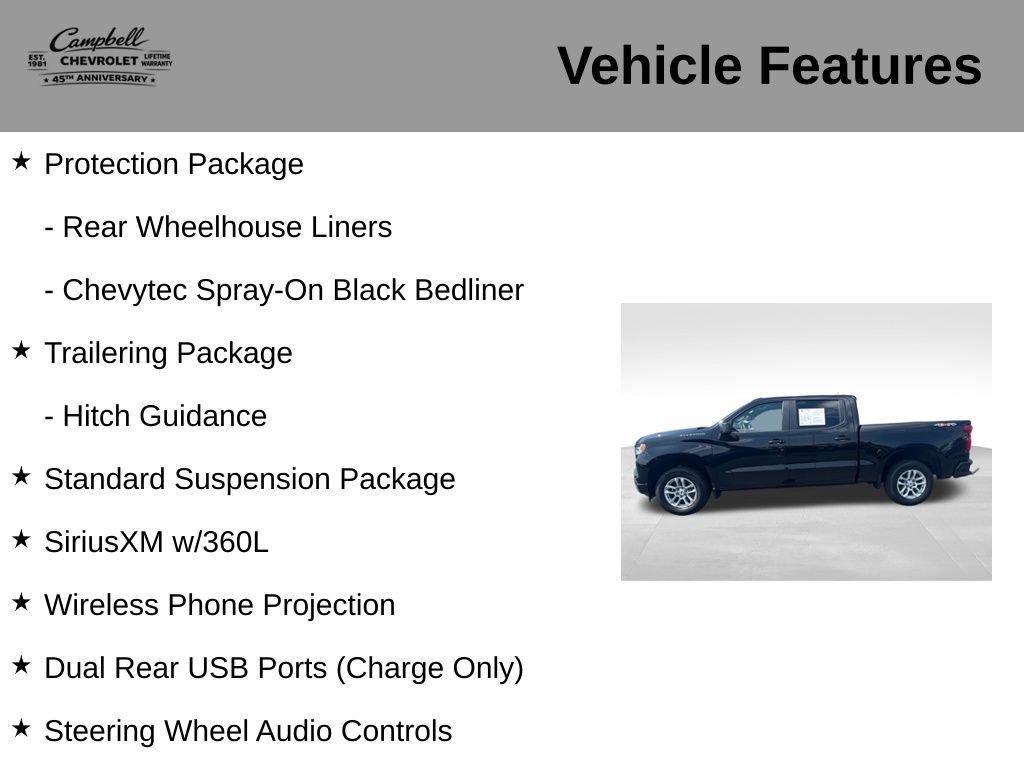 Used 2023 Chevrolet Silverado 1500 RST w/ Protection Package AWD/4WD image 31