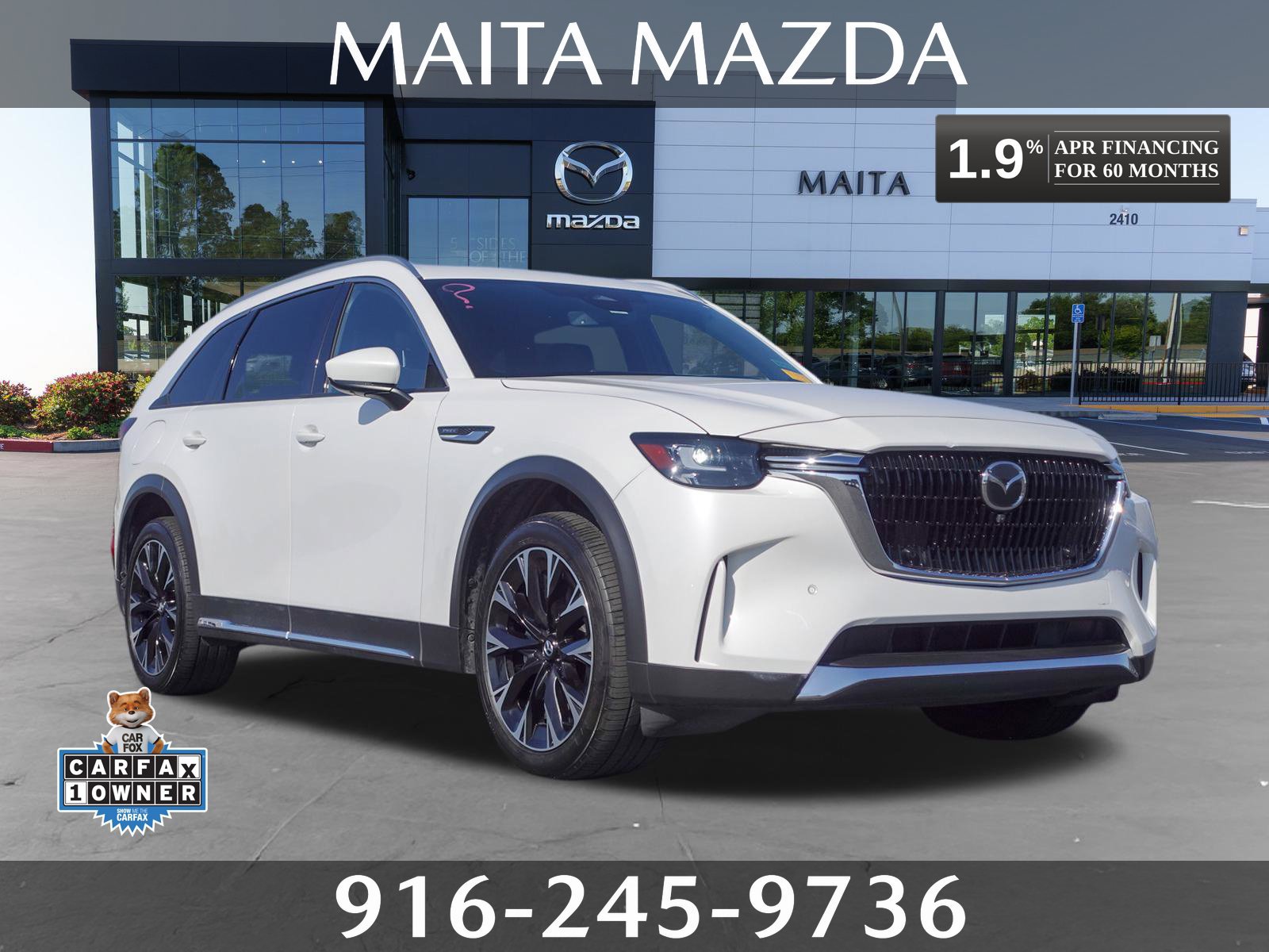 Certified 2024 MAZDA CX-90 Plug-In Hybrid w/ Premium Plus AWD/4WD 360° Tour