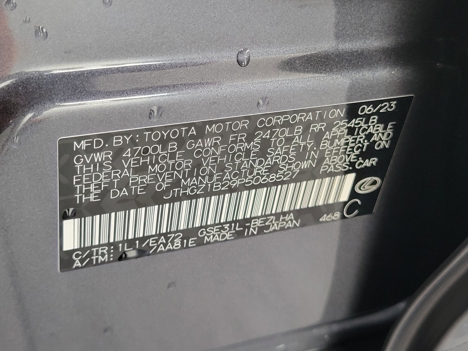 Certified 2023 Lexus IS 350 F Sport w/ Accessory Package 2 image 19