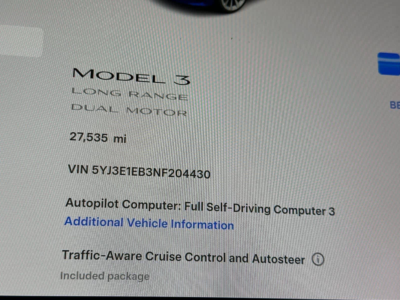 Used 2022 Tesla Model 3 Long Range AWD/4WD image 25