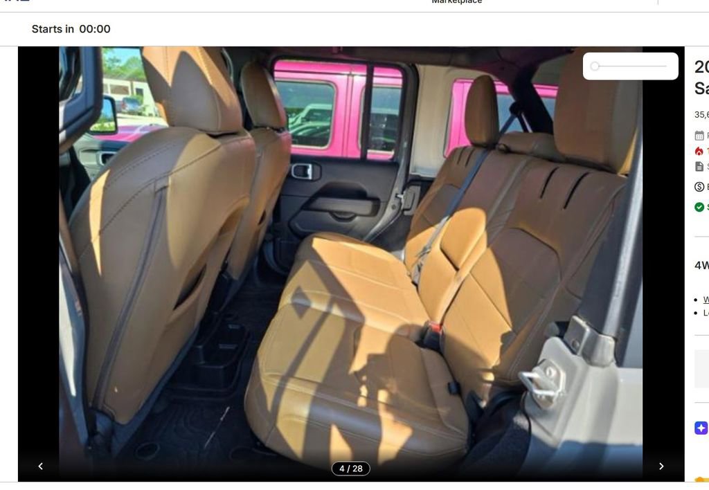 Used 2023 Jeep Wrangler Unlimited Sahara AWD/4WD image 6