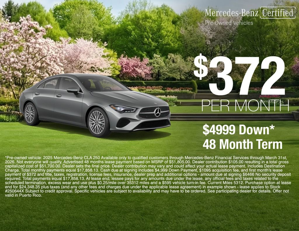 Certified 2025 Mercedes-Benz CLA 250 4MATIC image 3