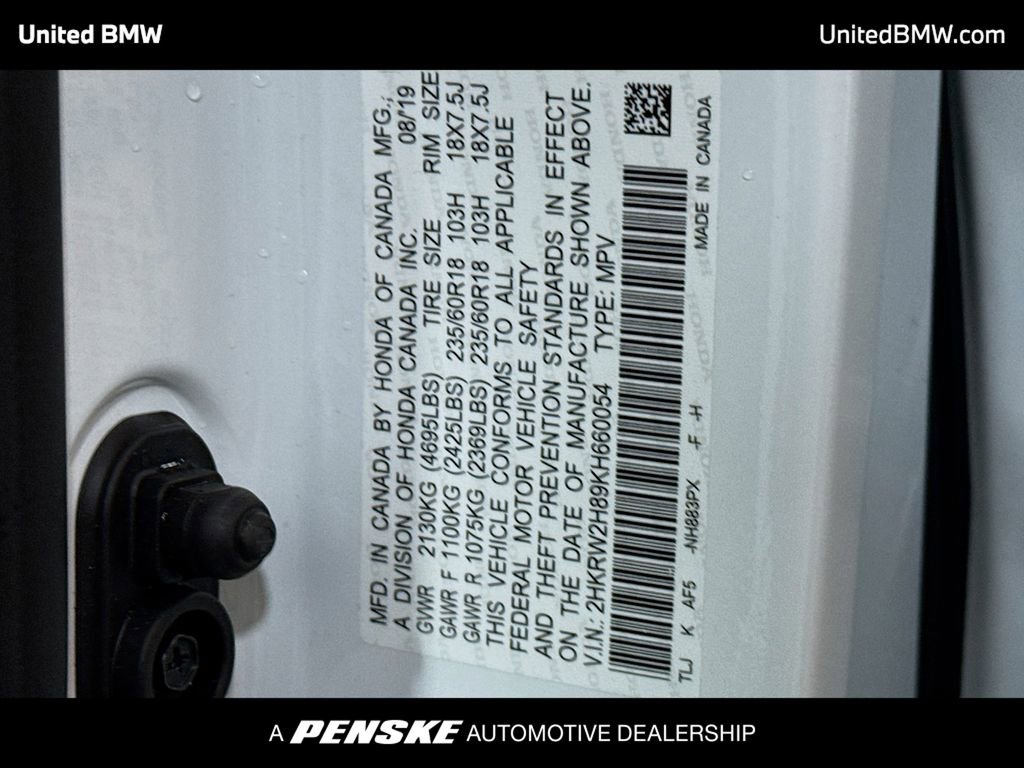 Used 2019 Honda CR-V EX-L image 14