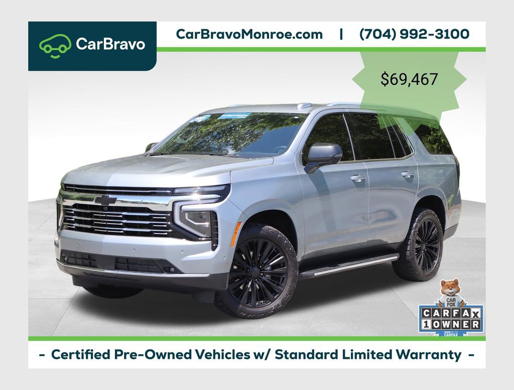 Certified 2025 Chevrolet Tahoe Premier