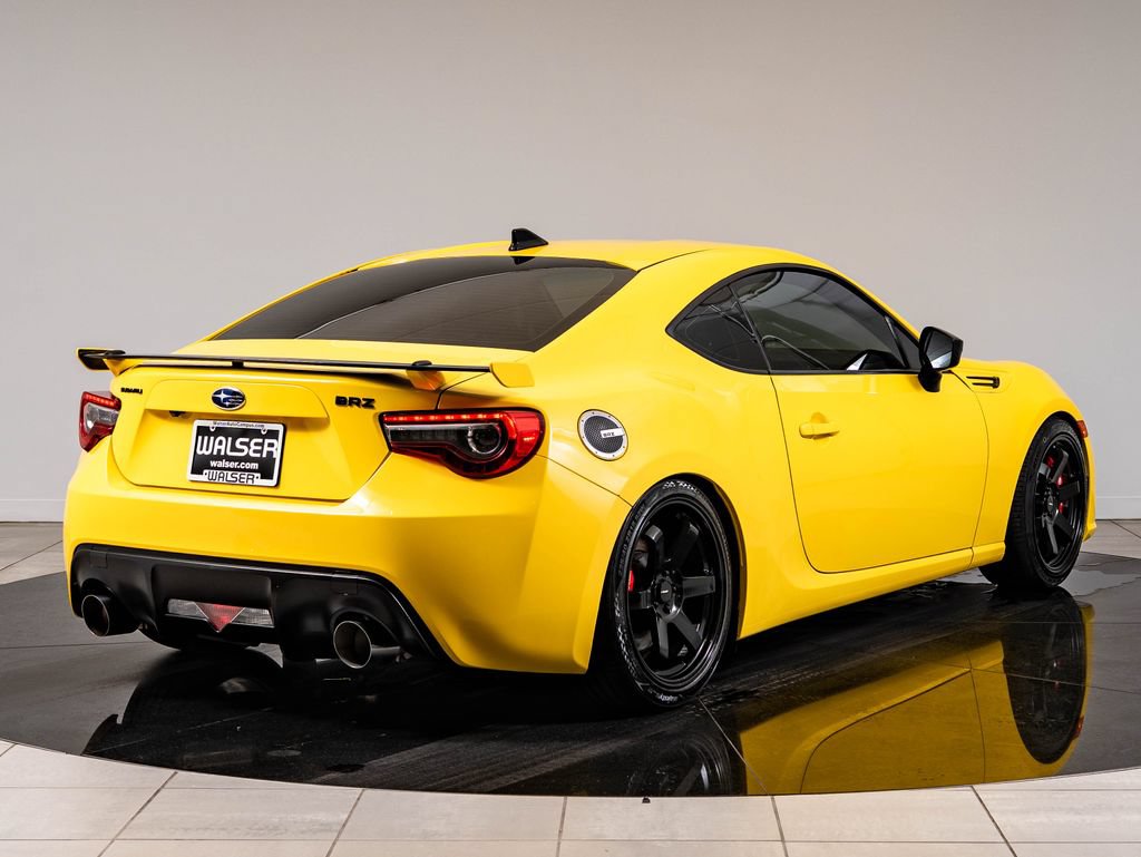 Used 2017 Subaru BRZ Series.Yellow RWD image 10