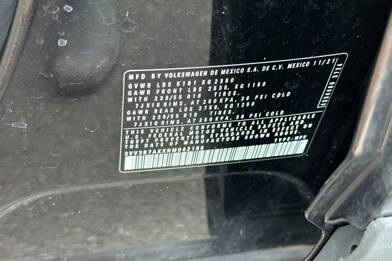 Used 2022 Volkswagen Tiguan SE image 35