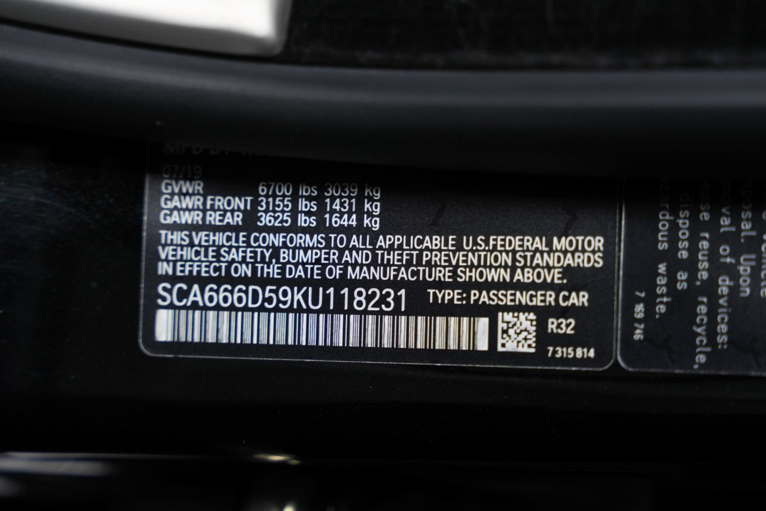 Used 2019 Rolls-Royce Dawn RWD image 49