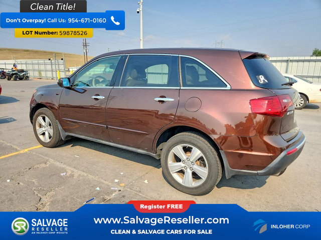 Used 2011 Acura MDX w/ Technology Package AWD/4WD image 3