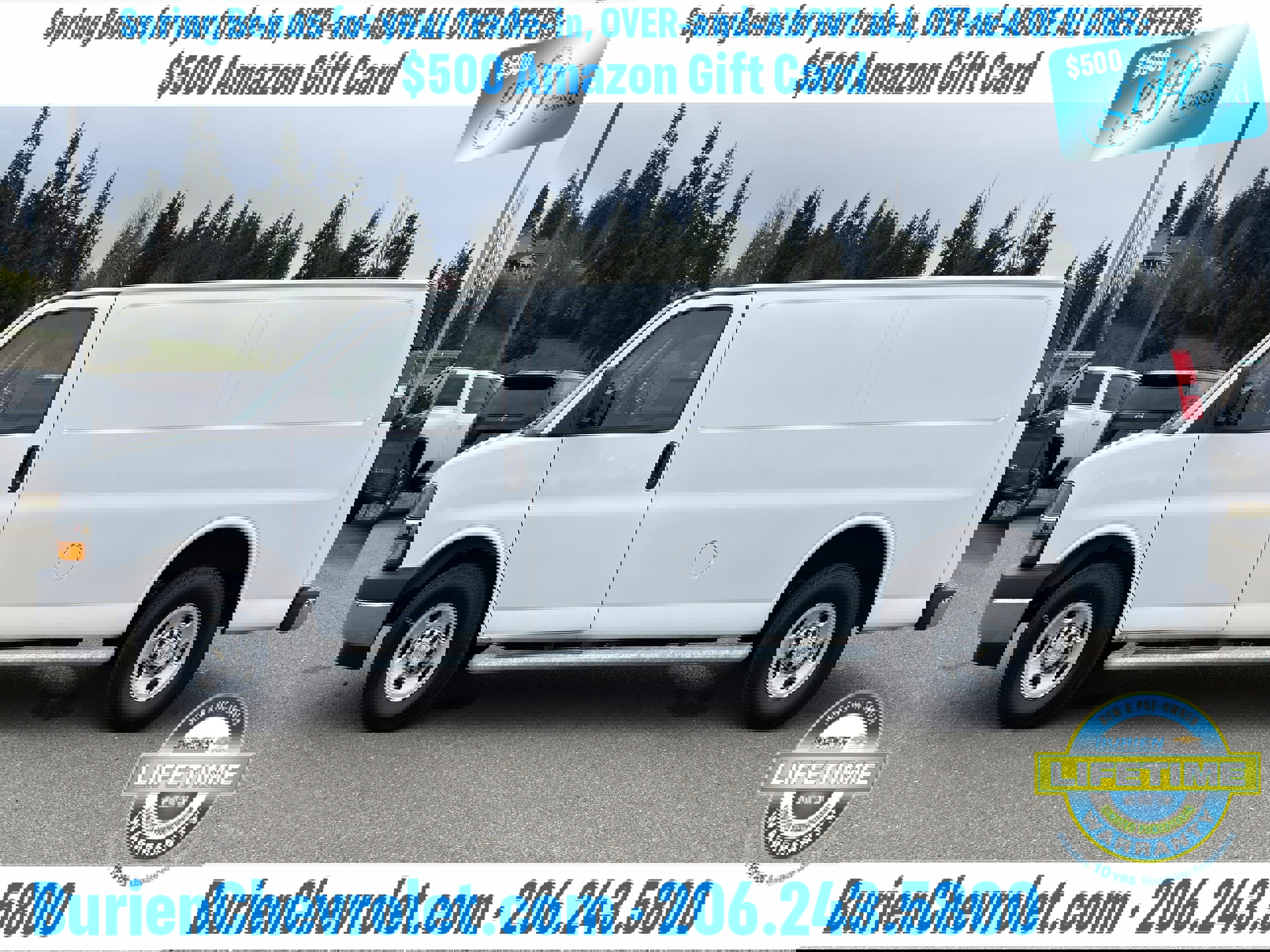 Used 2024 Chevrolet Express 2500 w/ Driver Convenience Package image 2