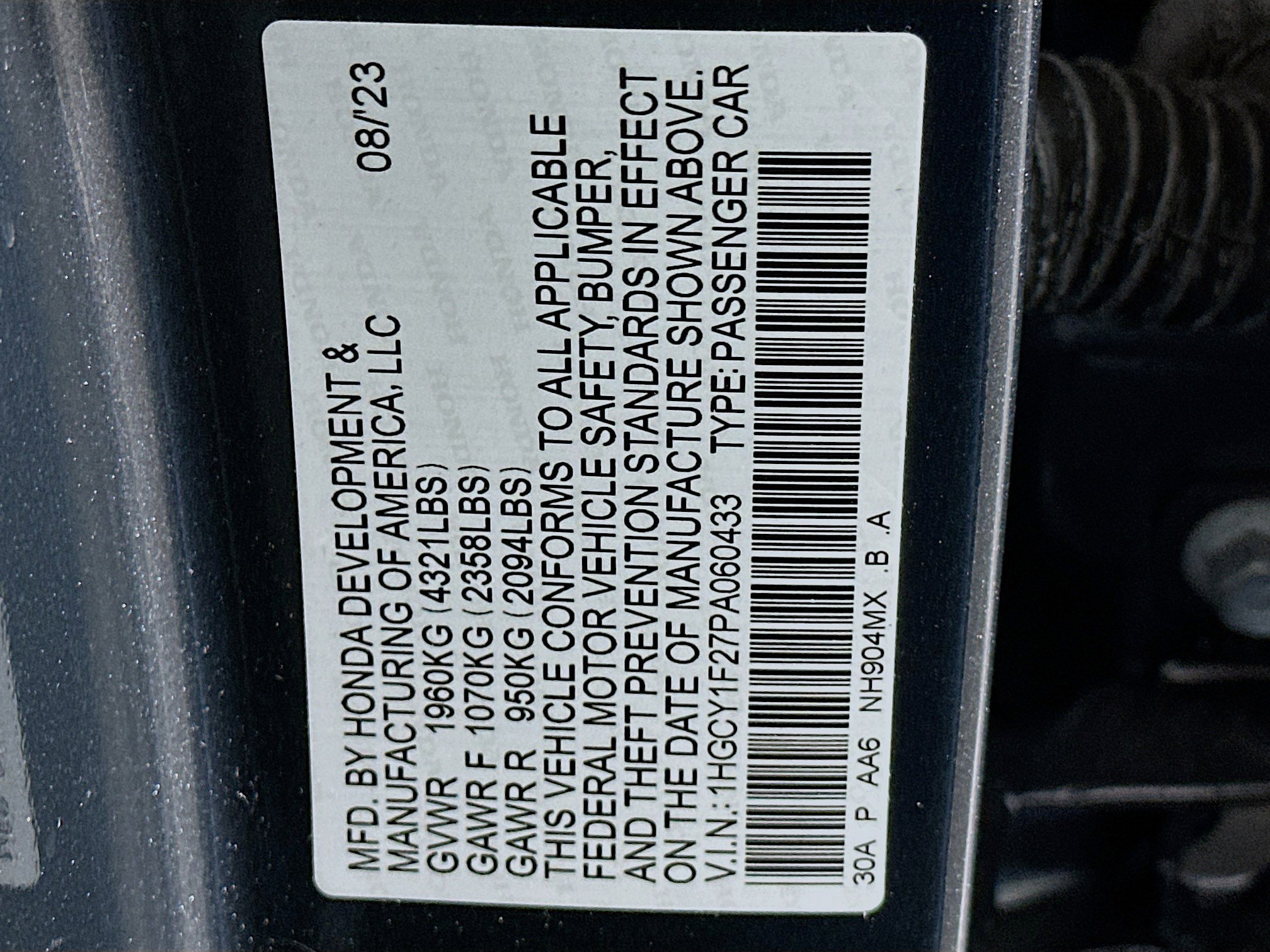 Used 2023 Honda Accord LX image 12