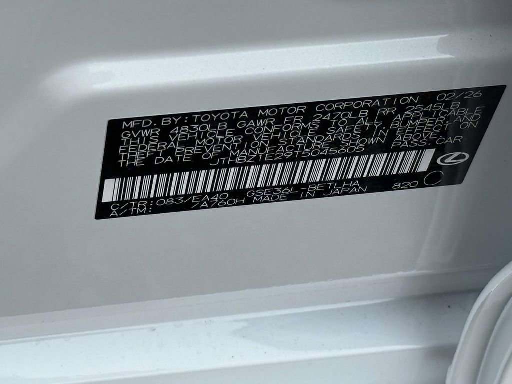 New 2026 Lexus IS 350 F Sport AWD/4WD image 20