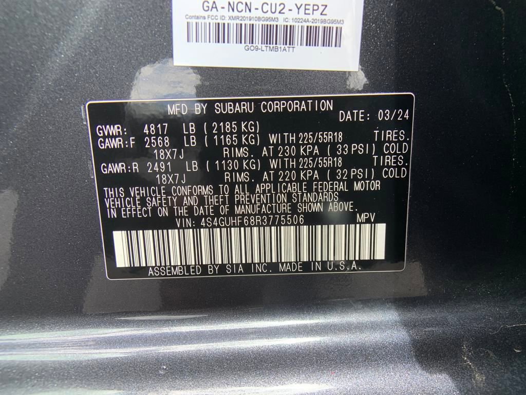 Used 2024 Subaru Crosstrek 2.5i Sport image 29