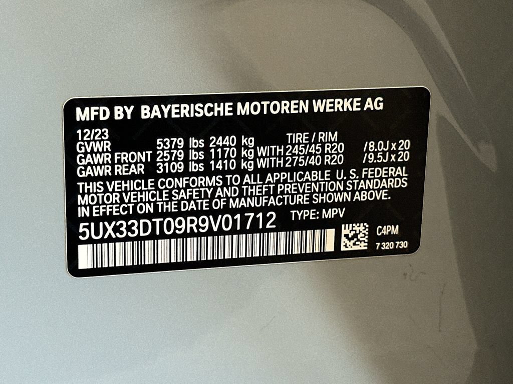 Used 2024 BMW X4 xDrive30i w/ Premium Package AWD/4WD image 34
