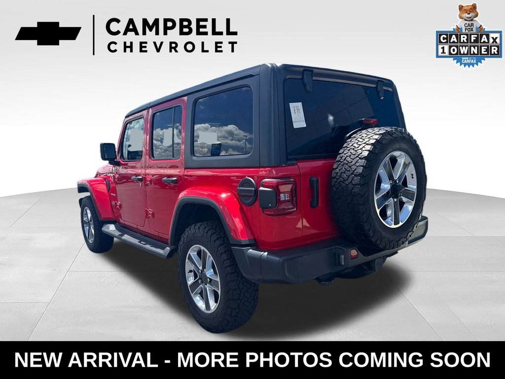Used 2023 Jeep Wrangler Unlimited Sahara w/ LED Lighting Group AWD/4WD image 3