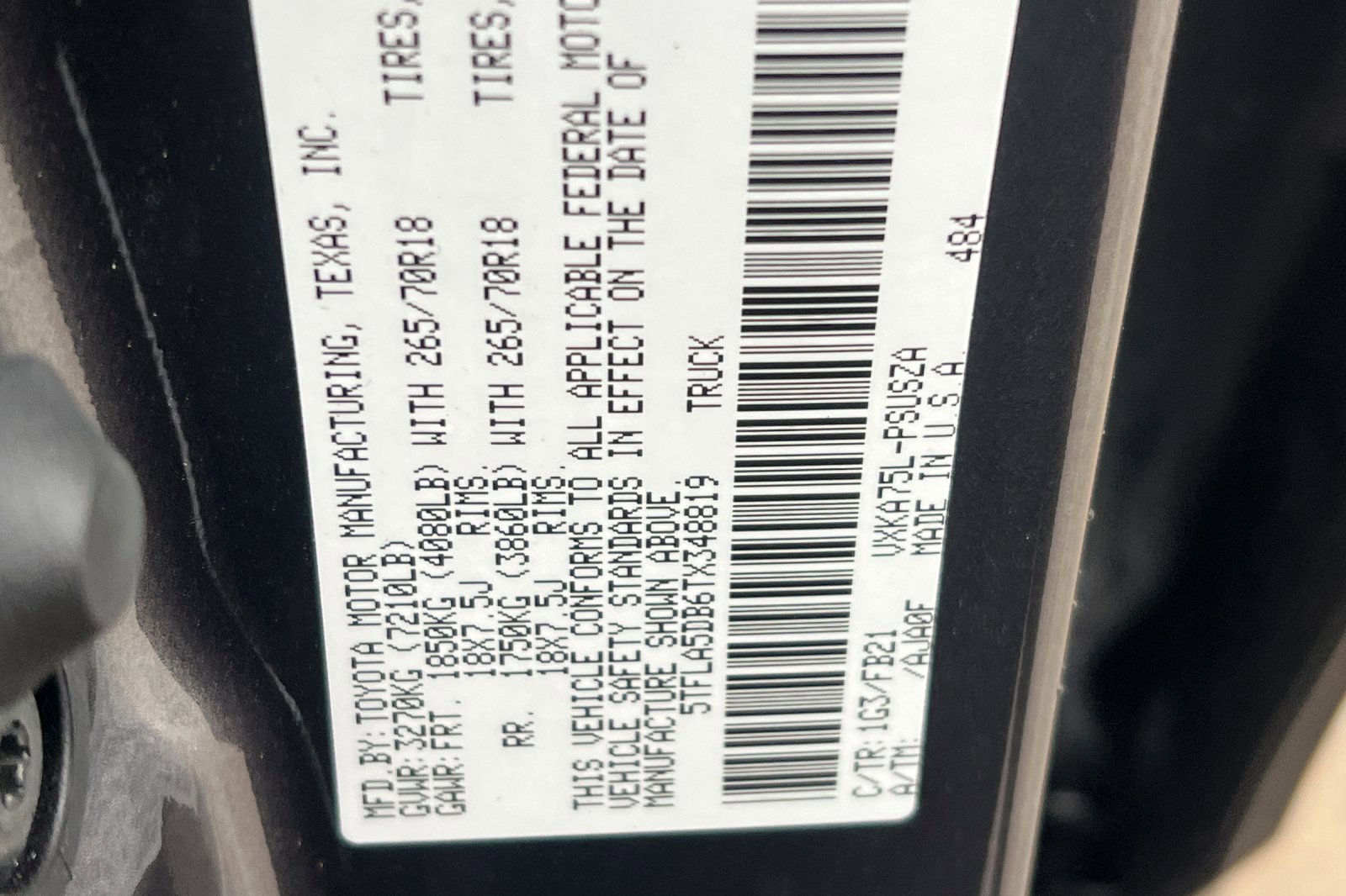 New 2026 Toyota Tundra SR5 w/ TRD Off-Road Package image 21