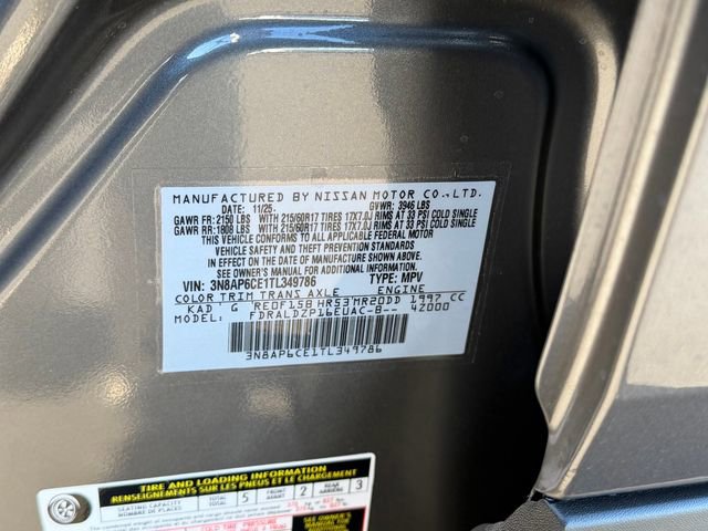 New 2026 Nissan Kicks SV w/ SV Premium Package FWD image 29
