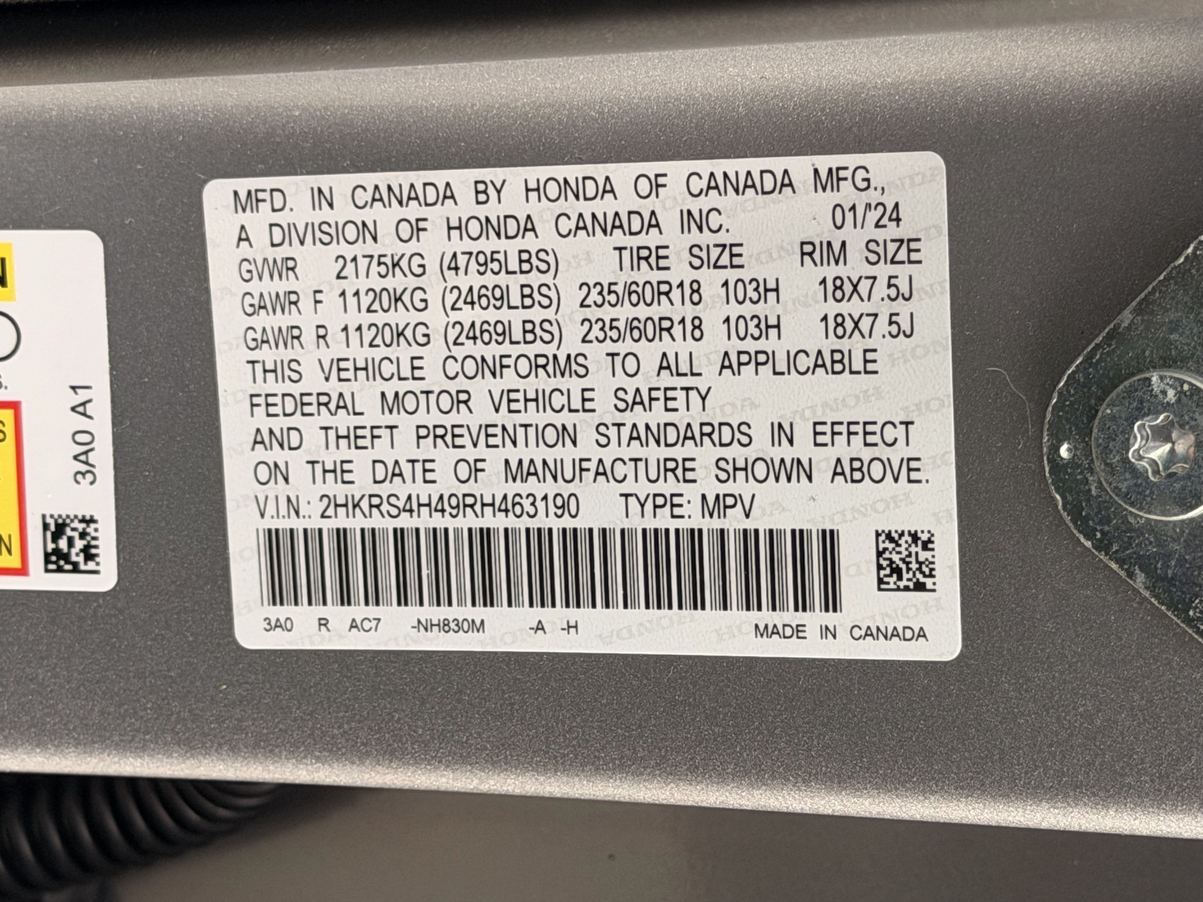 Used 2024 Honda CR-V EX image 29