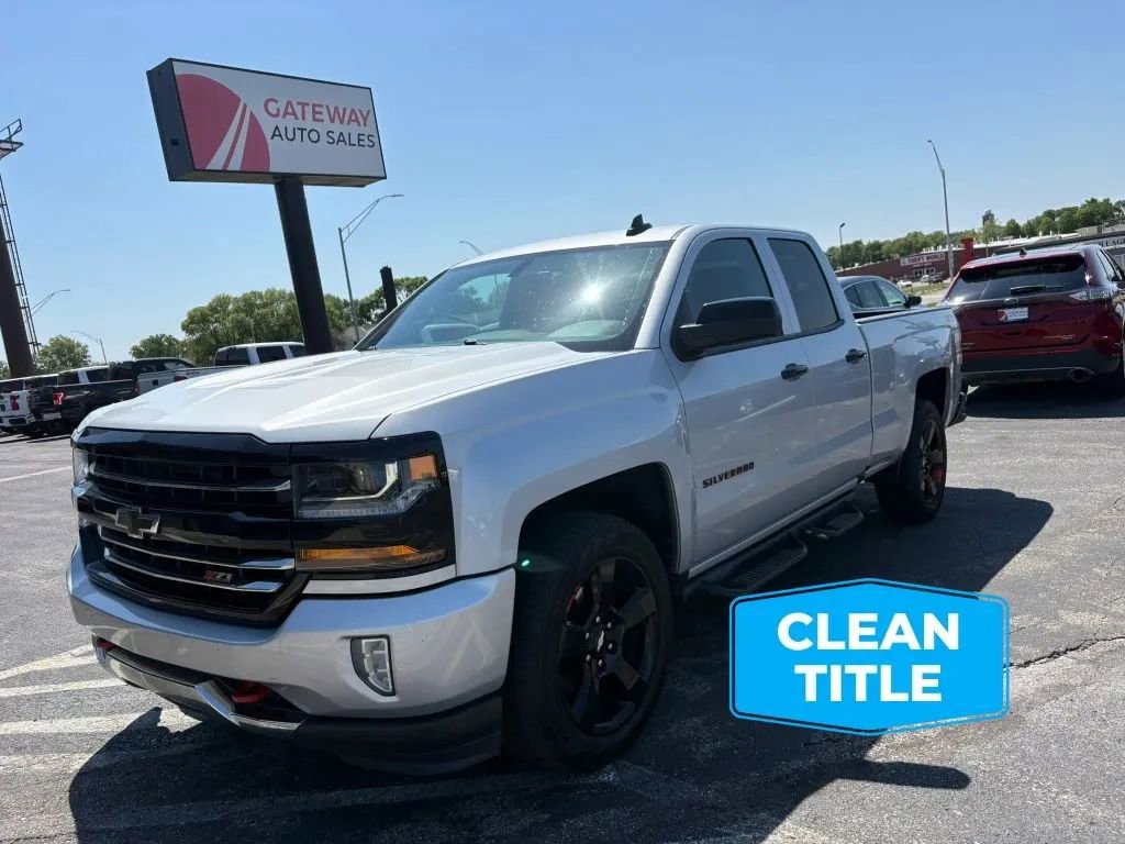 Used 2017 Chevrolet Silverado 1500 LT w/ Redline Edition AWD/4WD image 1