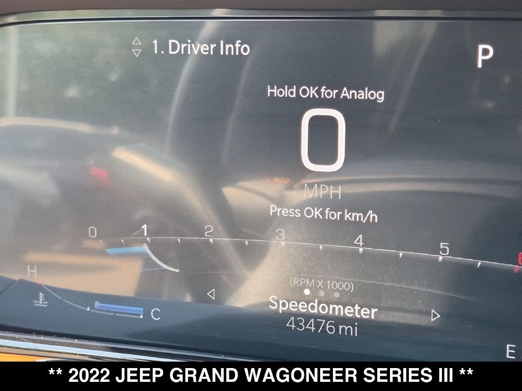 Used 2022 Jeep Grand Wagoneer Series III w/ Rear Seat Video Group 1 AWD/4WD image 22
