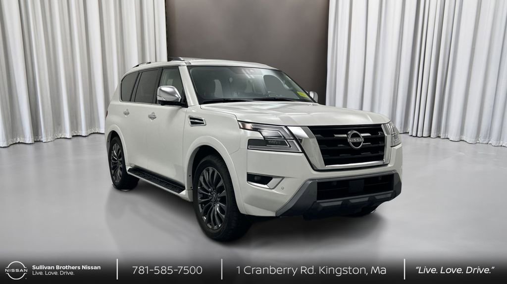 Certified 2024 Nissan Armada Platinum w/ Captain's Chairs Package image 3