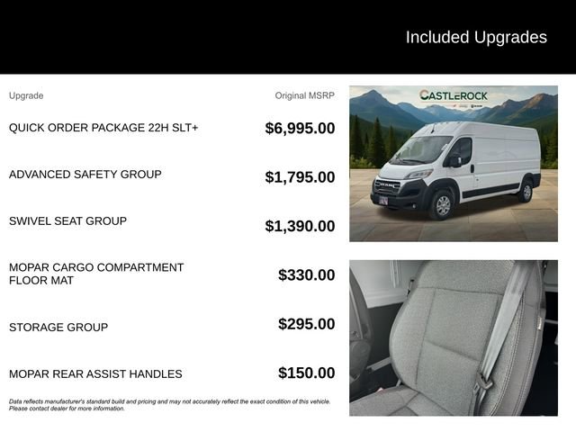 Used 2024 RAM ProMaster 3500 w/ Quick Order Package 22H SLT+ image 5