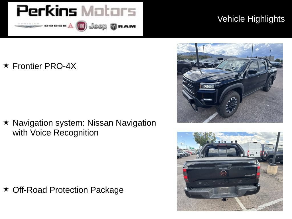 Used 2022 Nissan Frontier PRO-4X w/ Technology Package AWD/4WD image 2