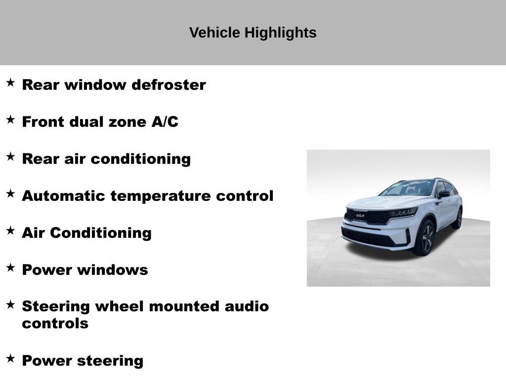 Certified 2023 Kia Sorento S w/ Panoramic Sunroof Package FWD image 28