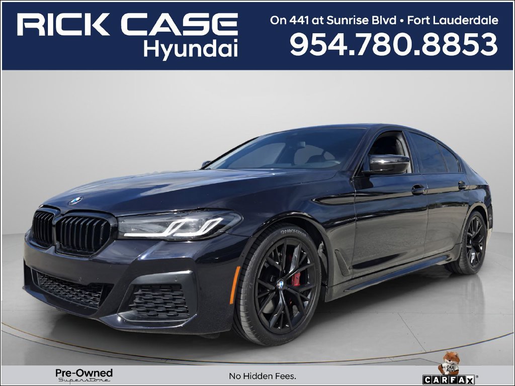 Used 2021 BMW 530i w/ M Sport Package RWD image 1