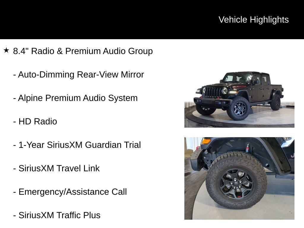 Used 2020 Jeep Gladiator Rubicon AWD/4WD image 19