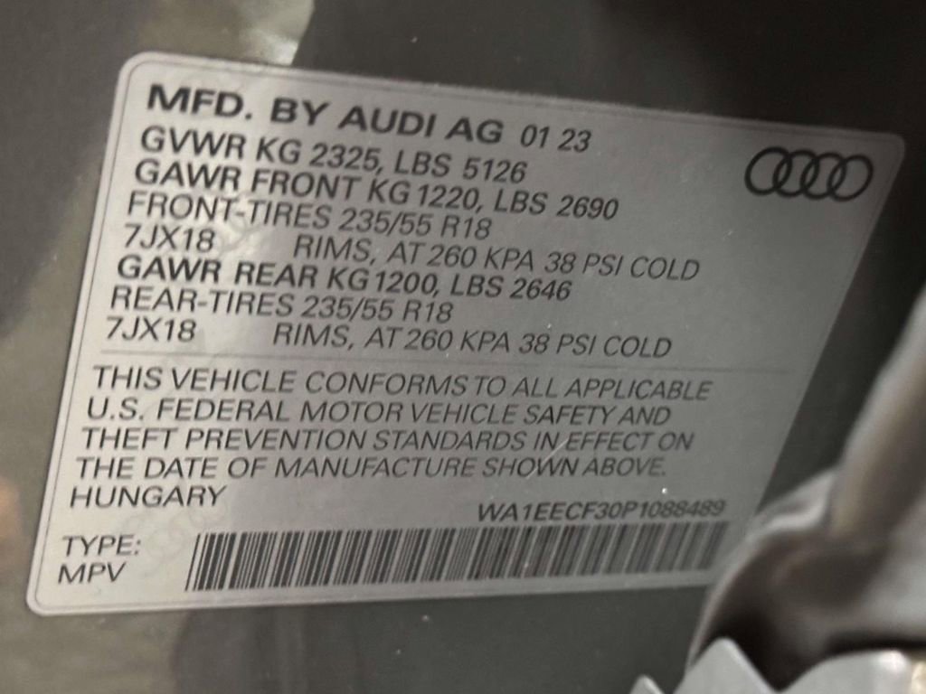 Used 2023 Audi Q3 2.0T Premium Plus w/ Premium Plus Package image 34