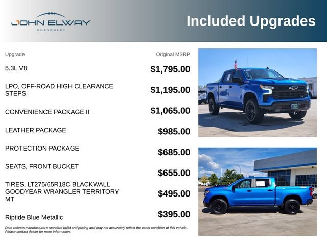 Certified 2025 Chevrolet Silverado 1500 LT Trail Boss w/ Convenience Package II AWD/4WD image 7