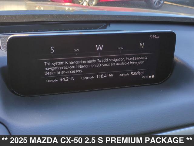 Certified 2025 MAZDA CX-50 AWD 2.5 S w/ Premium Package image 14