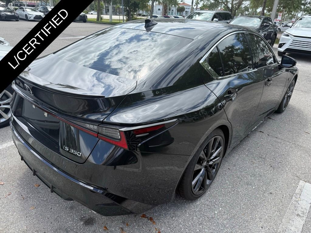 Certified 2025 Lexus IS 350 F Sport w/ Accessory Package image 17