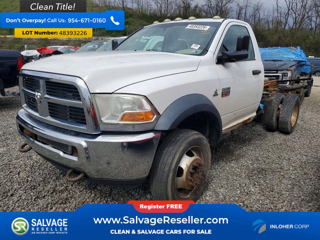 Used 2011 RAM 5500 2WD Regular Cab w/ PWR & Remote Entry Group image 1