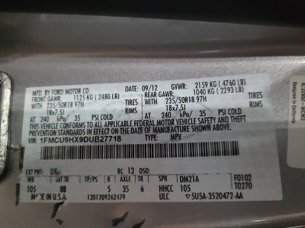 Used 2013 Ford Escape SEL image 33